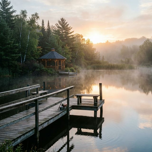 Природный пруд